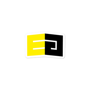 Elite Gaming Yellow & Black Sticker